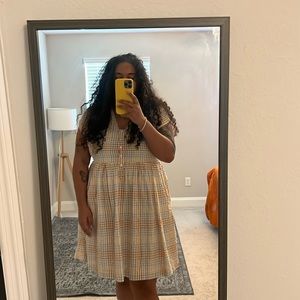 NWT Madewell Gingham Summer Dress